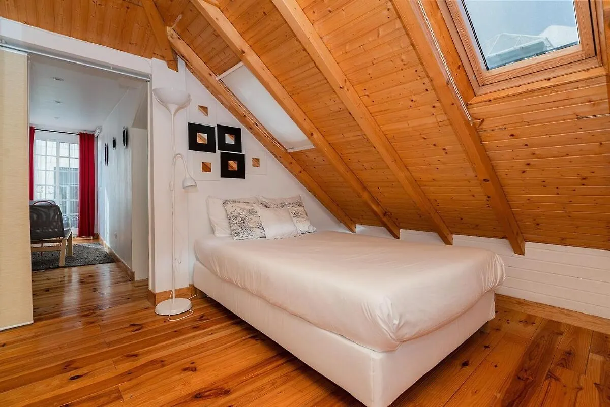Attic Apartment With Balcony In Bairro Alto Lisbon Portugal