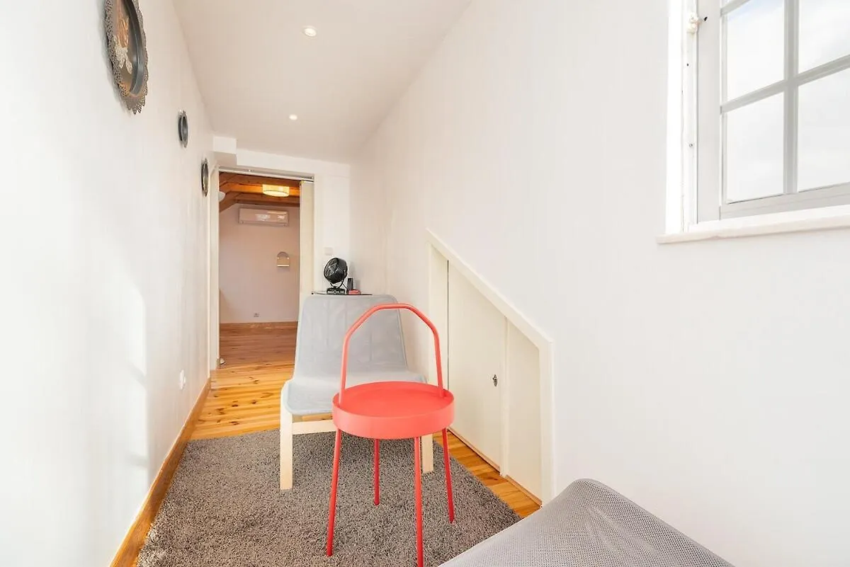 Attic Apartment With Balcony In Bairro Alto Lisbon