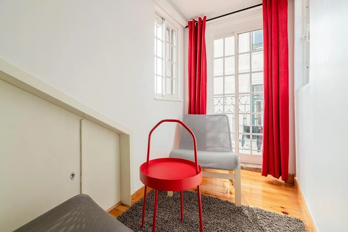 Attic Apartment With Balcony In Bairro Alto Lisbon
