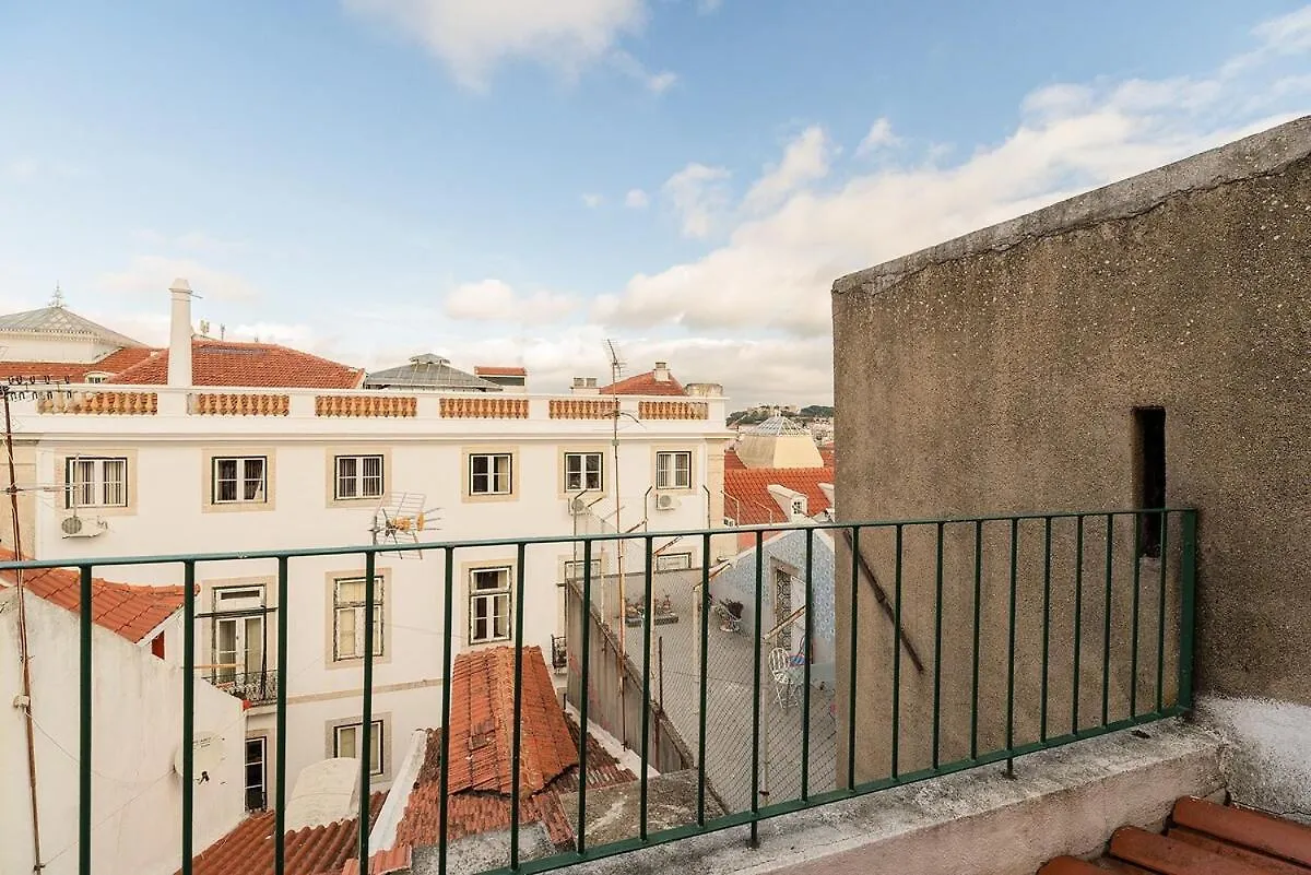 Attic Apartment With Balcony In Bairro Alto Lisbon